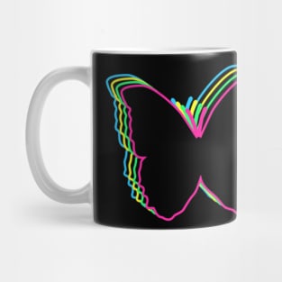 Butterfly 80s Neon Mug